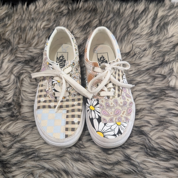 Vans Shoes - Vans Patchwork floral